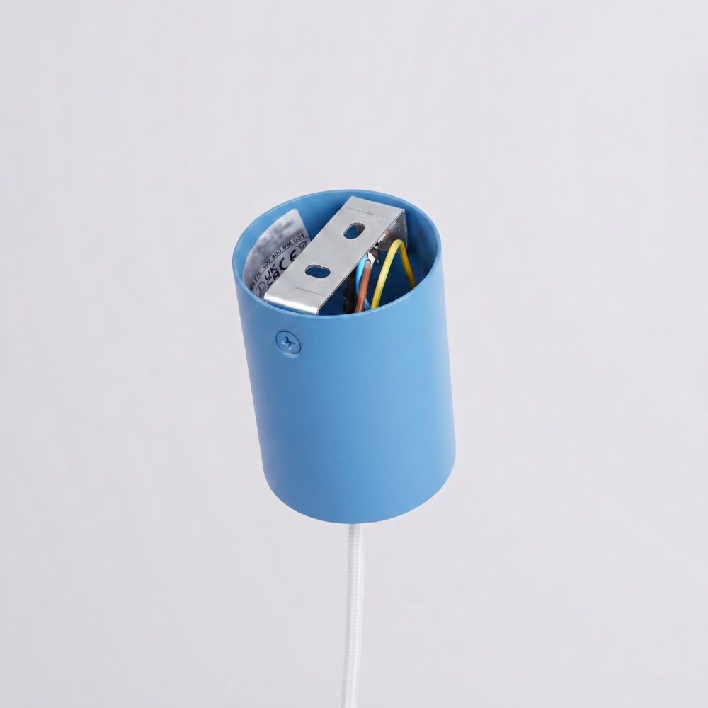 Lampa wisząca NOX 25 błękitna