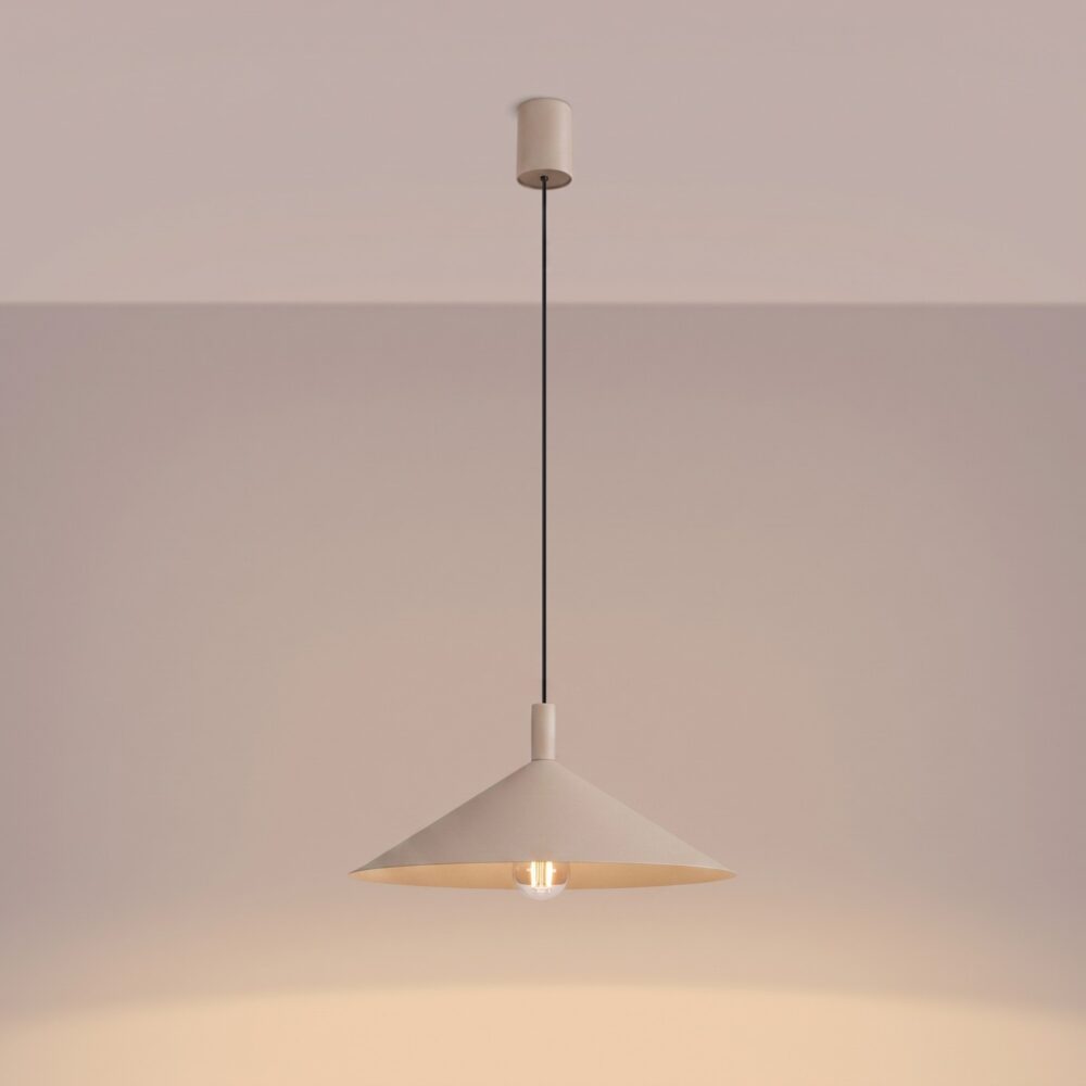 Lampa wisząca NOX 40 taupe