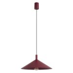 Lampa wisząca NOX 40 burgund