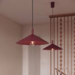 Lampa wisząca NOX 40 burgund