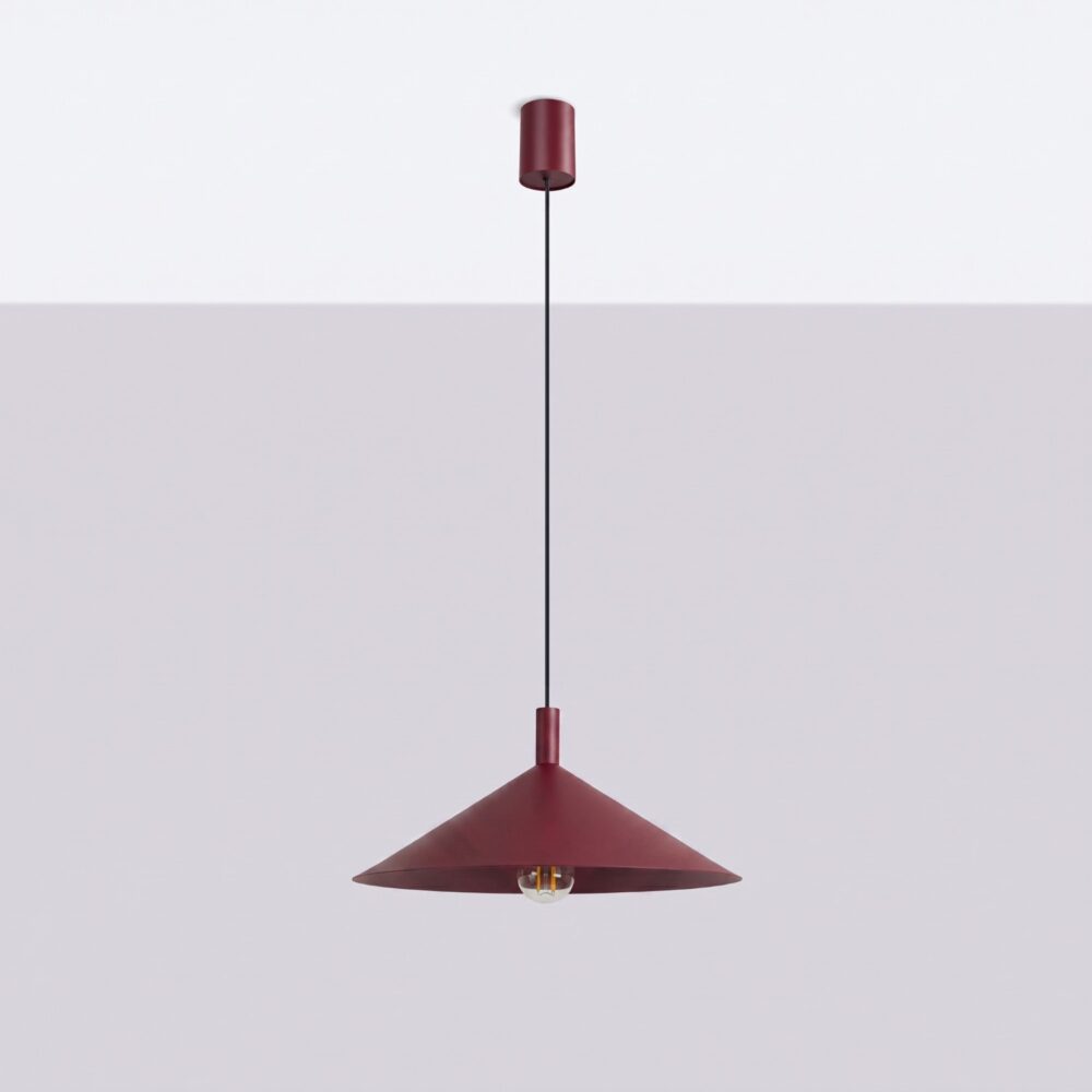Lampa wisząca NOX 40 burgund