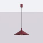 Lampa wisząca NOX 40 burgund