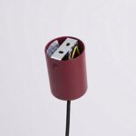 Lampa wisząca NOX 40 burgund