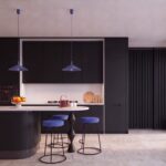 Lampa wisząca NOX 40 ultramaryna