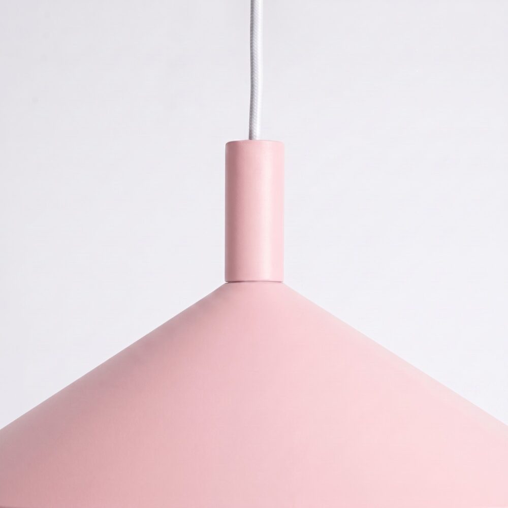 Lampa wisząca NOX 40 różowa