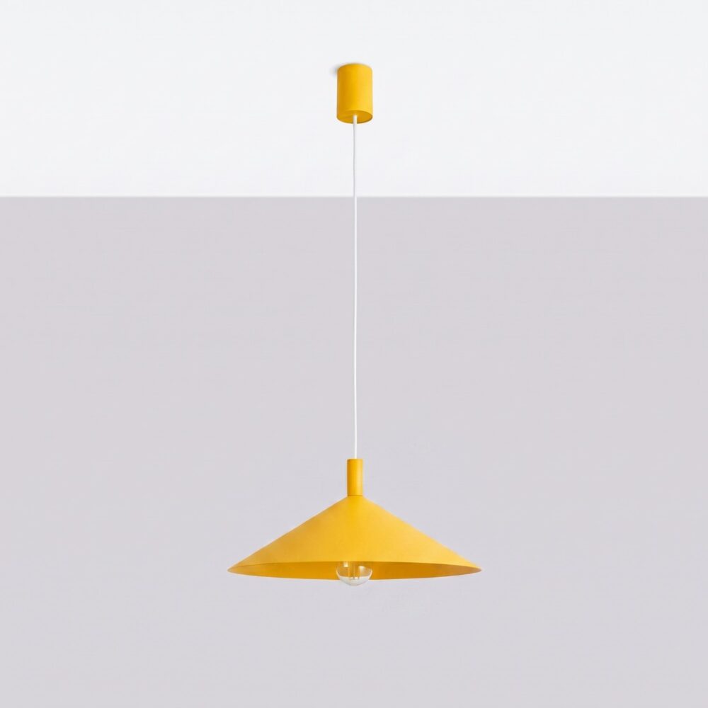 Lampa wisząca NOX 40 żółta
