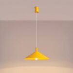 Lampa wisząca NOX 40 żółta