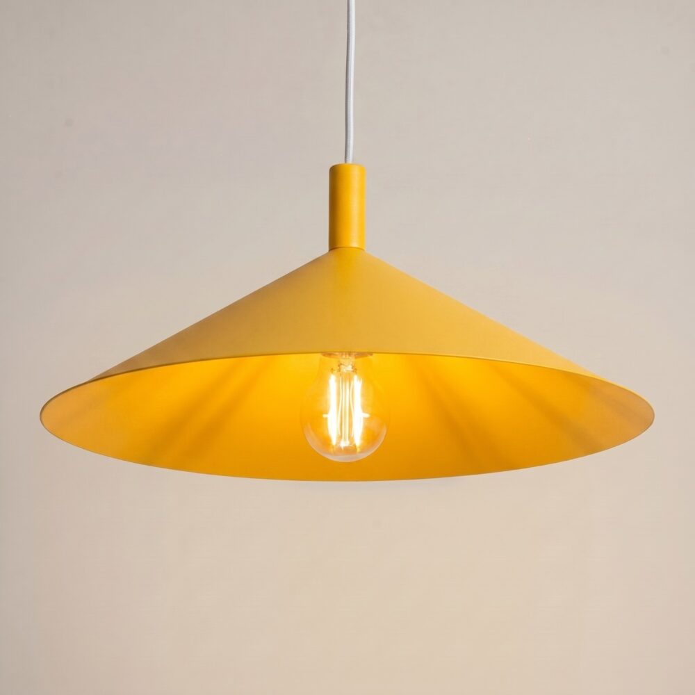 Lampa wisząca NOX 40 żółta