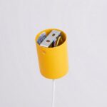 Lampa wisząca NOX 40 żółta