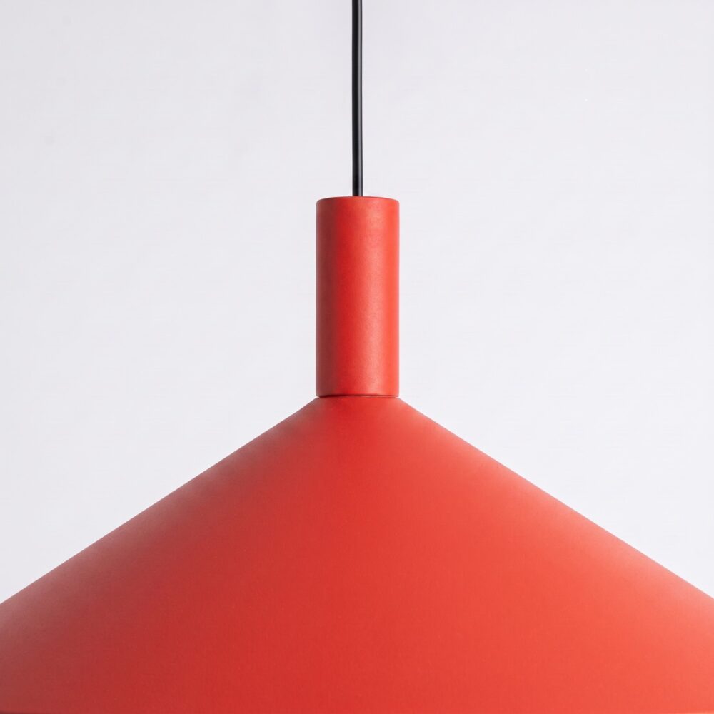Lampa wisząca NOX 40 czerwona