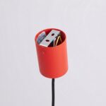 Lampa wisząca NOX 40 czerwona