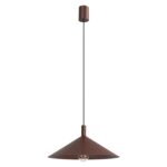 Lampa wisząca NOX 40 brązowa