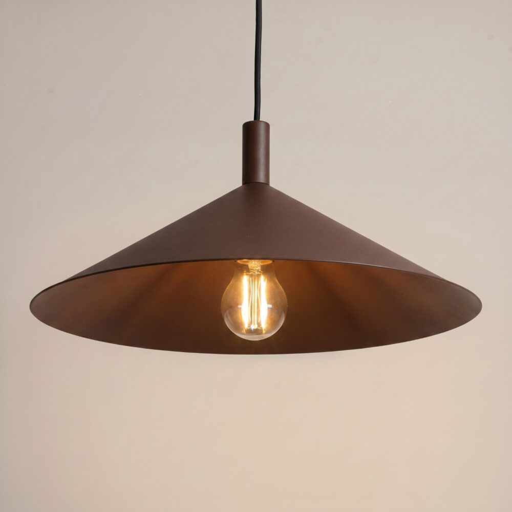 Lampa wisząca NOX 40 brązowa