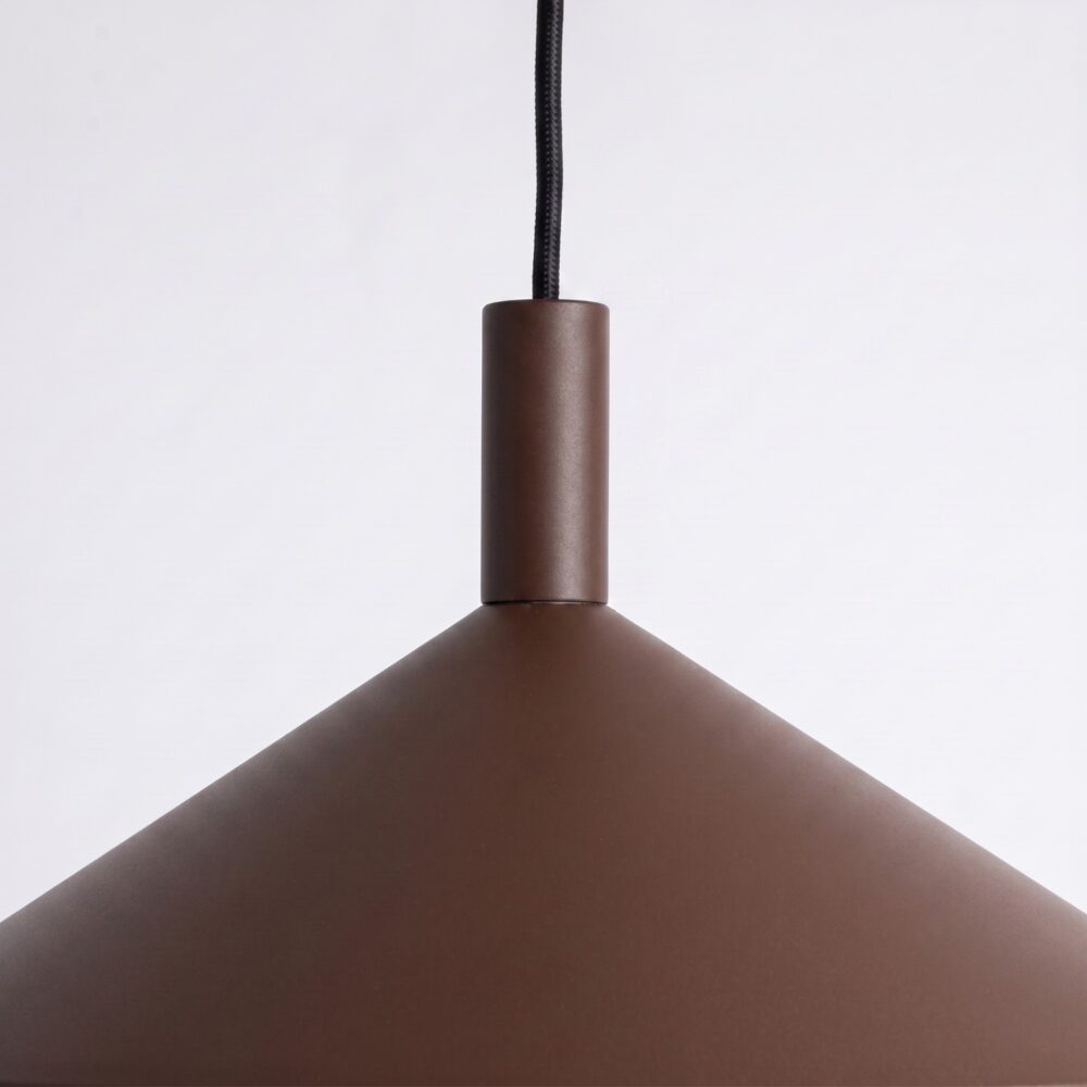 Lampa wisząca NOX 40 brązowa