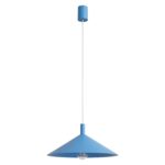Lampa wisząca NOX 40 błękitna