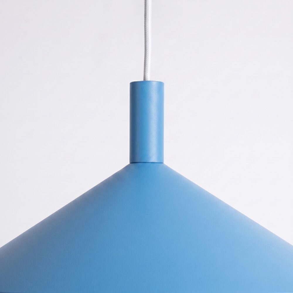 Lampa wisząca NOX 40 błękitna
