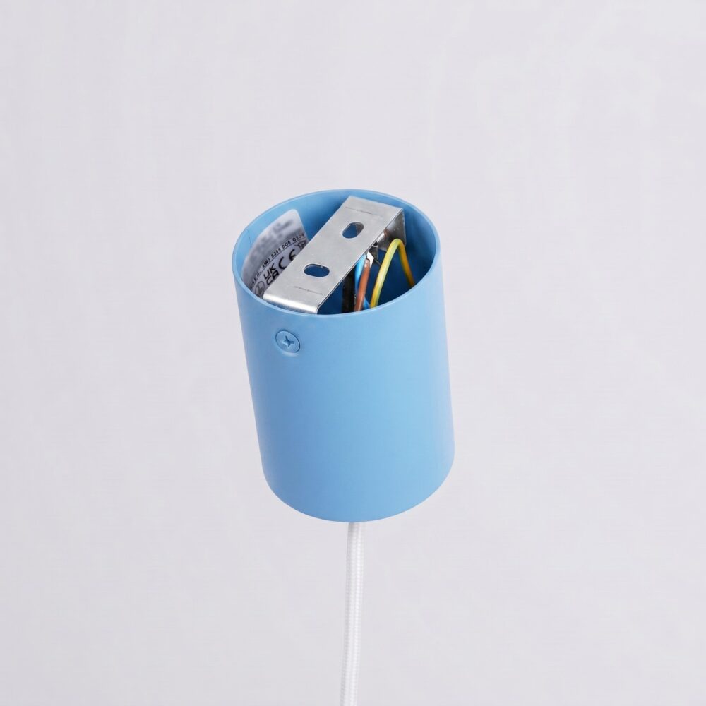 Lampa wisząca NOX 40 błękitna