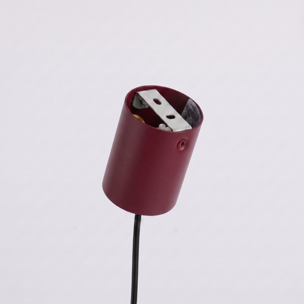 Żyrandol NOX 4L burgund