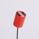 Żyrandol NOX 4L czerwona