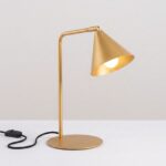Lampa biurkowa NOX złota