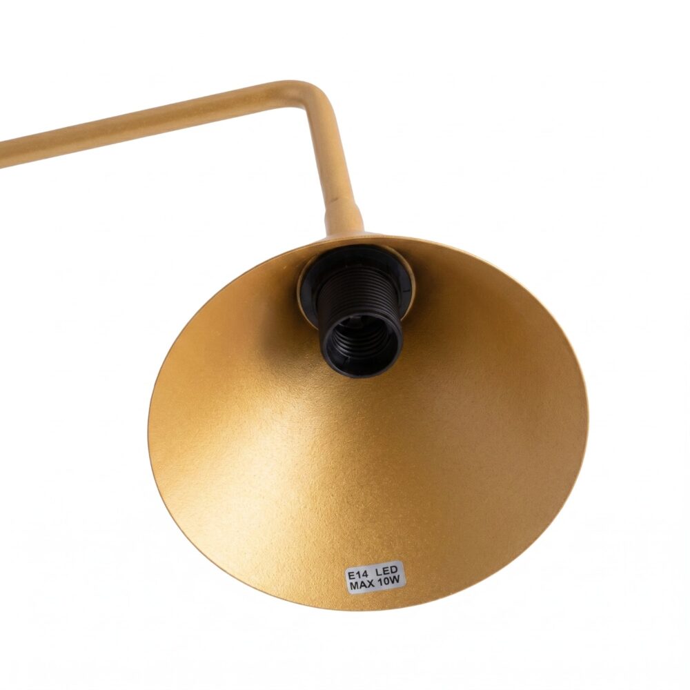 Lampa biurkowa NOX złota