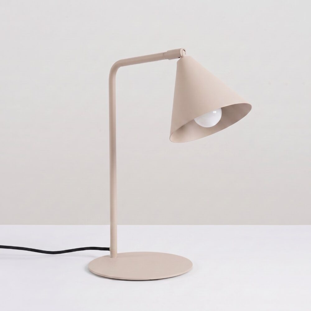 Lampa biurkowa NOX taupe