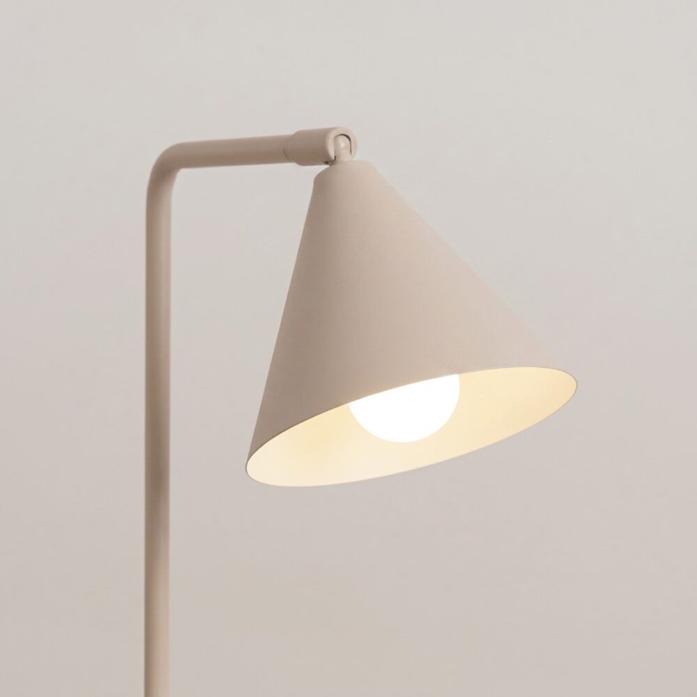 Lampa biurkowa NOX taupe