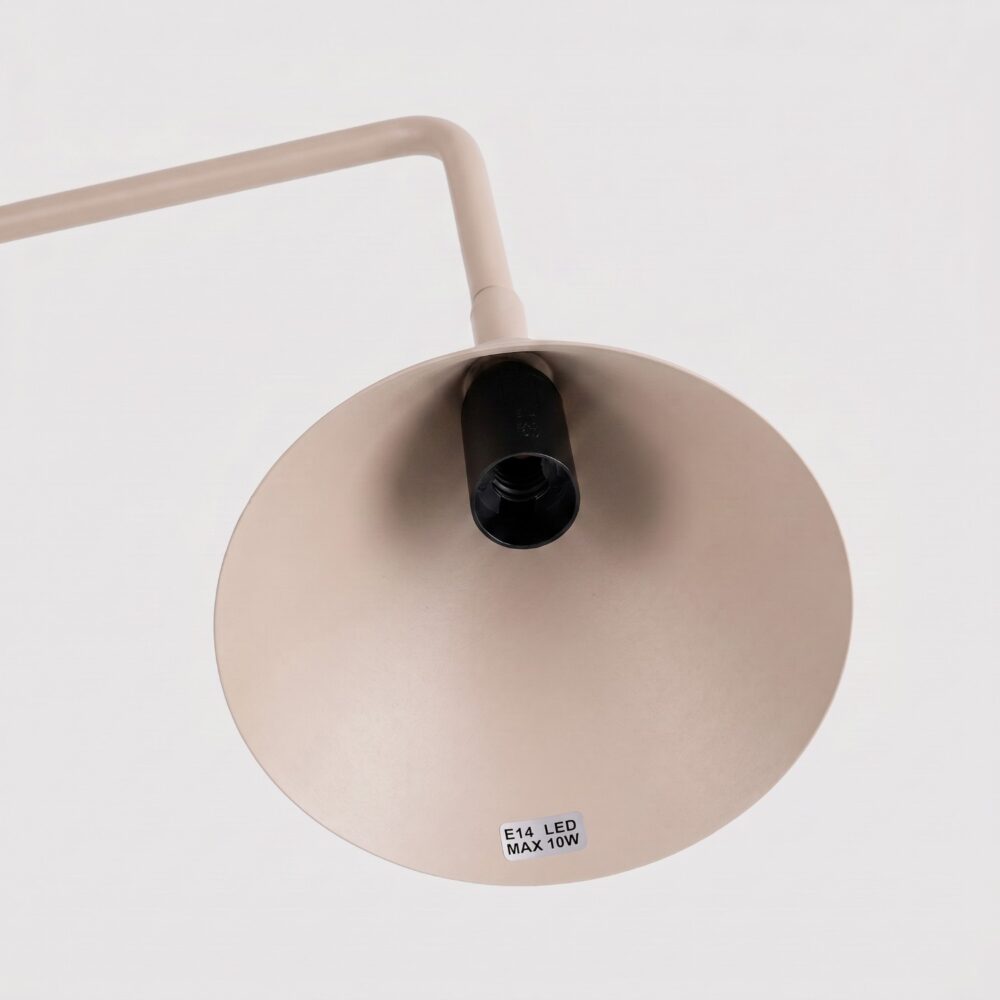 Lampa biurkowa NOX taupe
