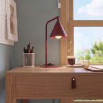 Lampa biurkowa NOX burgund