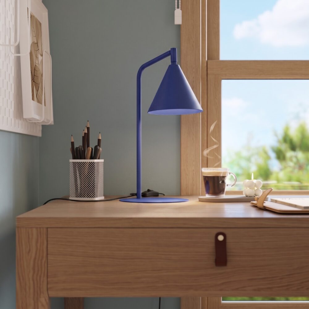 Lampa biurkowa NOX ultramaryna