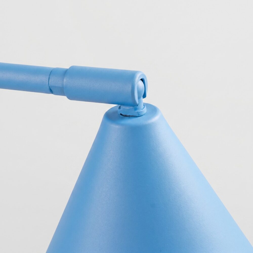 Lampa biurkowa NOX błękitna