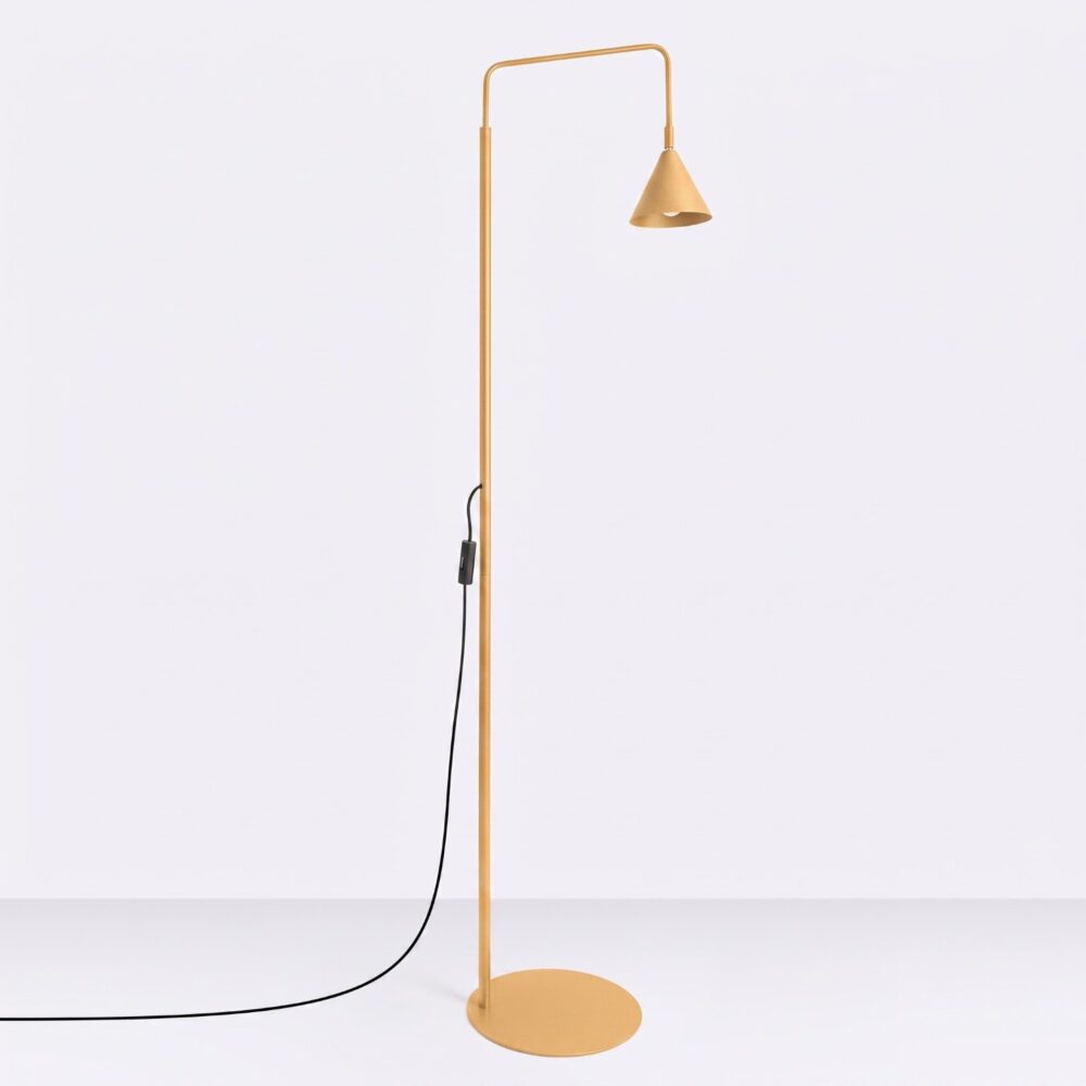 Lampa podłogowa NOX złota