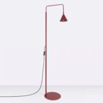 Lampa podłogowa NOX burgund