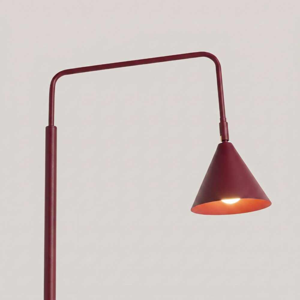 Lampa podłogowa NOX burgund