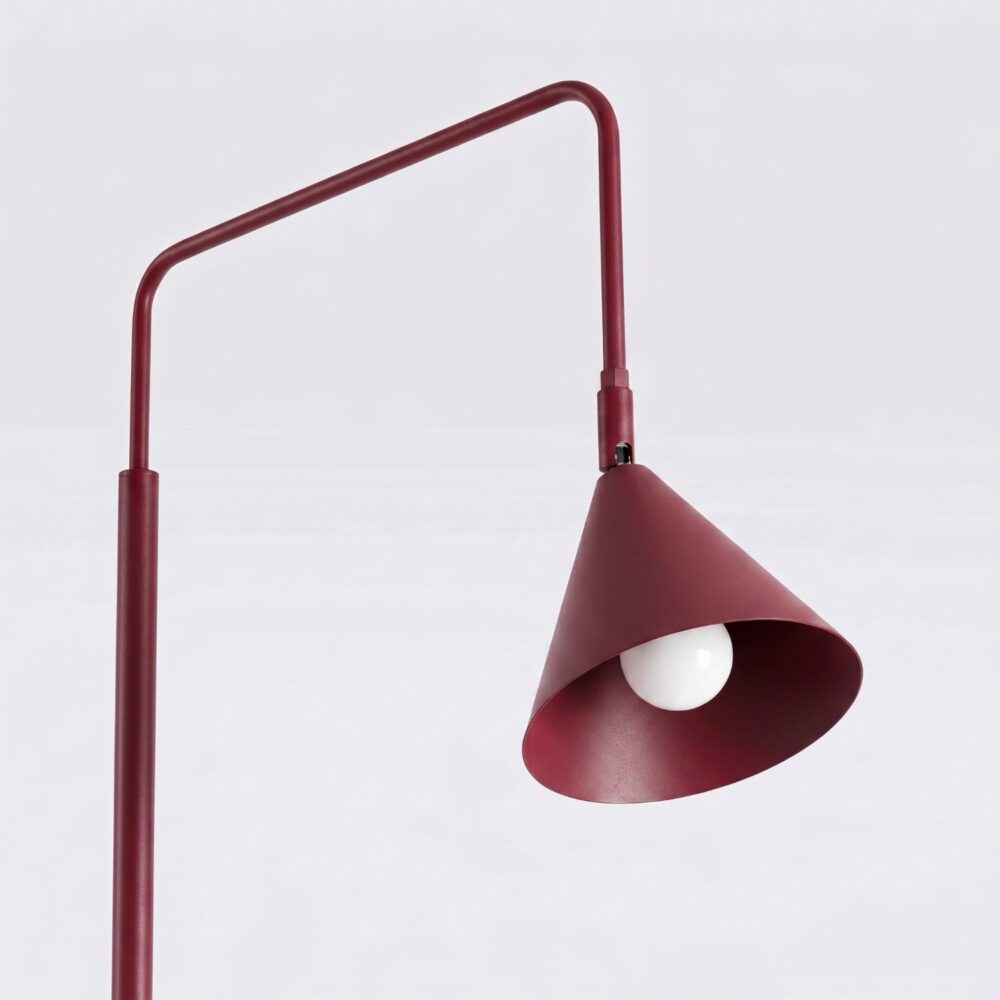 Lampa podłogowa NOX burgund