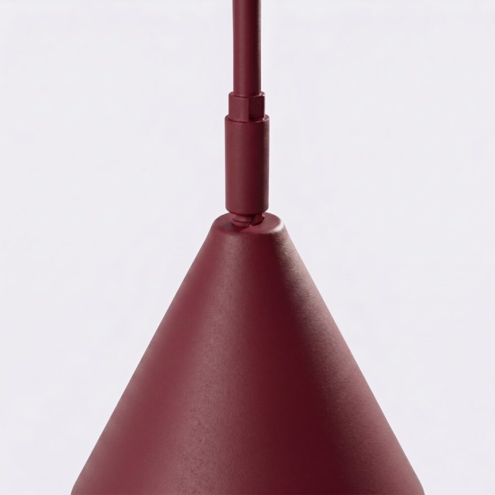 Lampa podłogowa NOX burgund