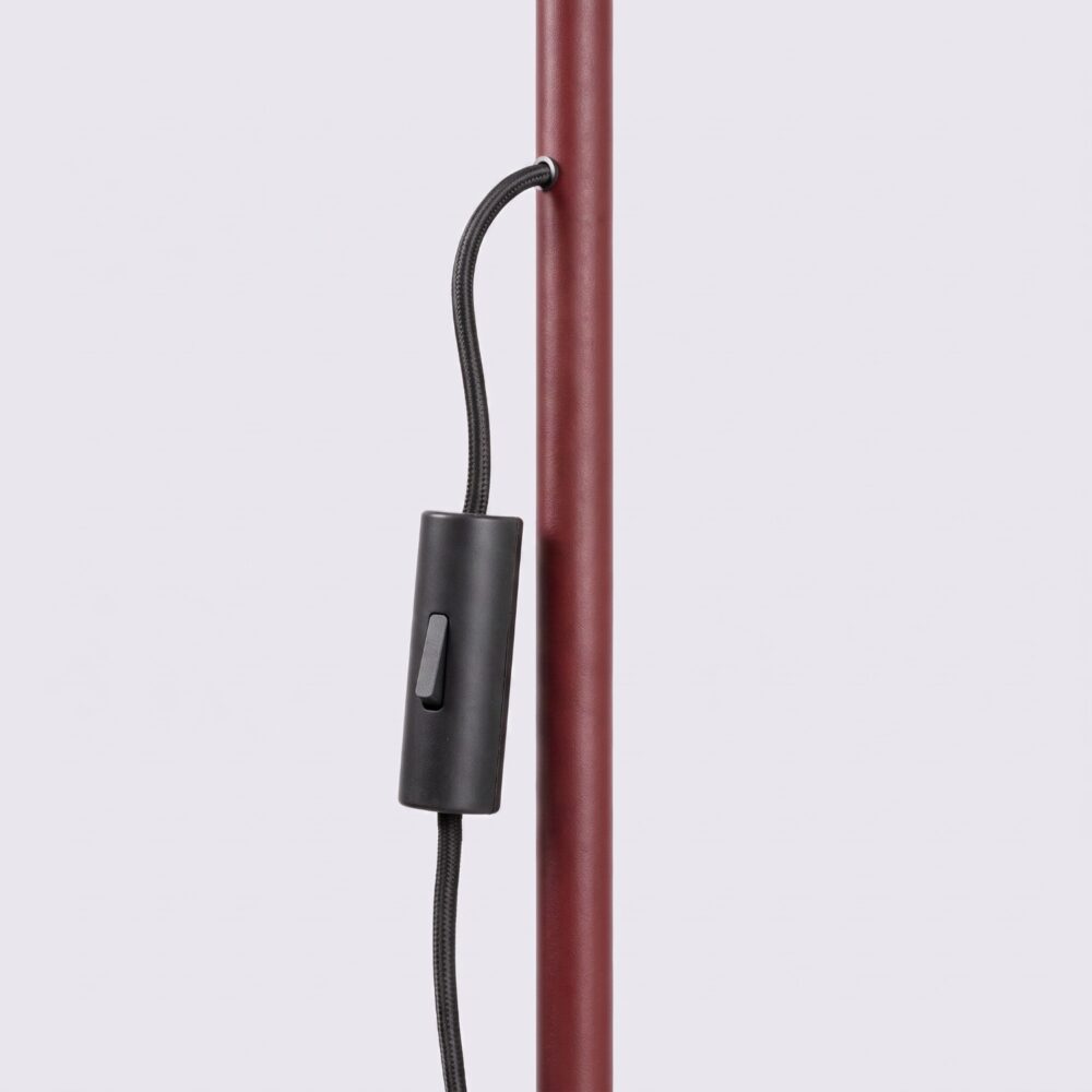 Lampa podłogowa NOX burgund