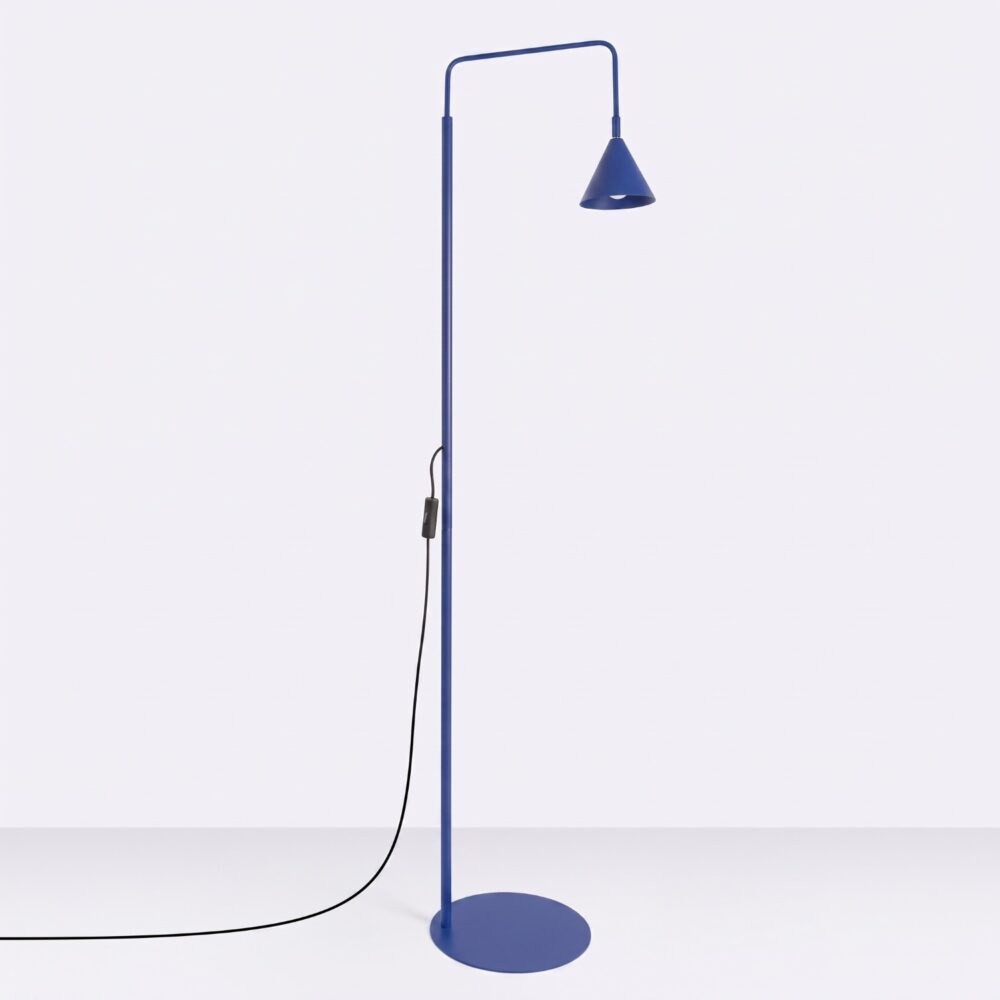 Lampa podłogowa NOX ultramaryna