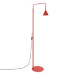 Lampa podłogowa NOX czerwona