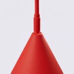 Lampa podłogowa NOX czerwona